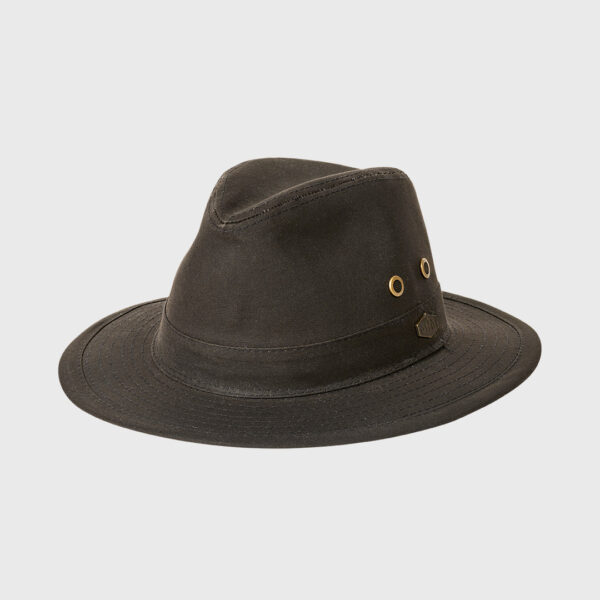 Outdoor Hat Haarlem i Oilskin fra MJM Since 1829