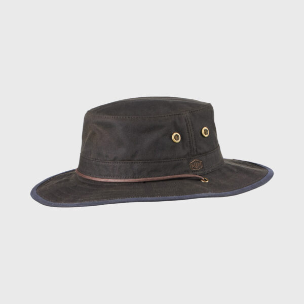 Outdoor Stofhat Boonie i Oilskin fra MJM Since 1829