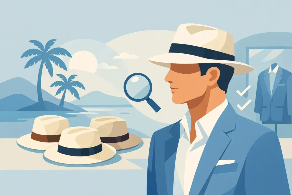 Panama hat til herre - sådan vælger du rigtigt
