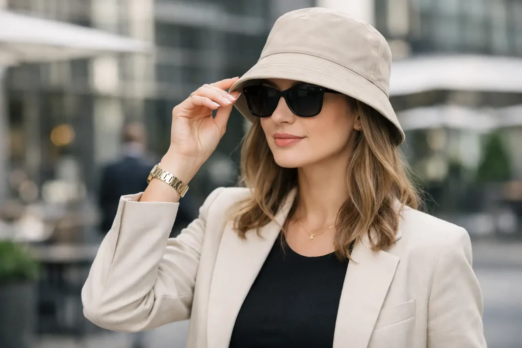 Sådan styler du bucket hat med sikker stil